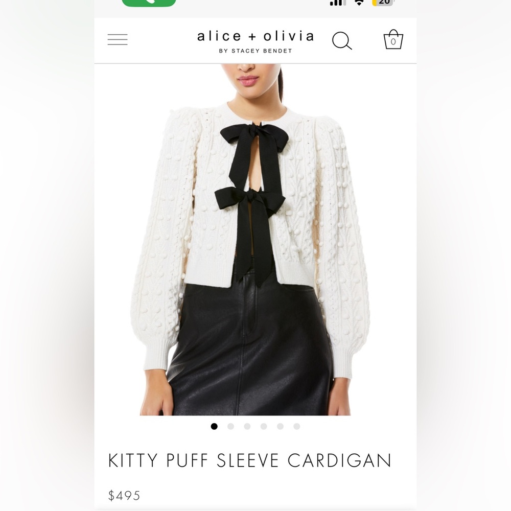 Alice and Olivia cardigan